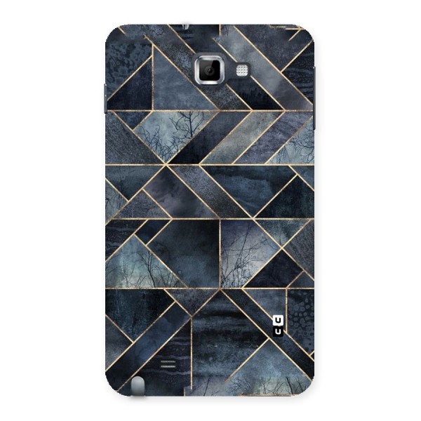 Forest Abstract Lines Back Case for Galaxy Note