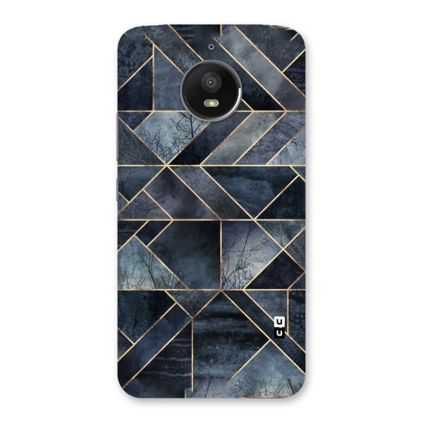 Forest Abstract Lines Back Case for Moto E4 Plus