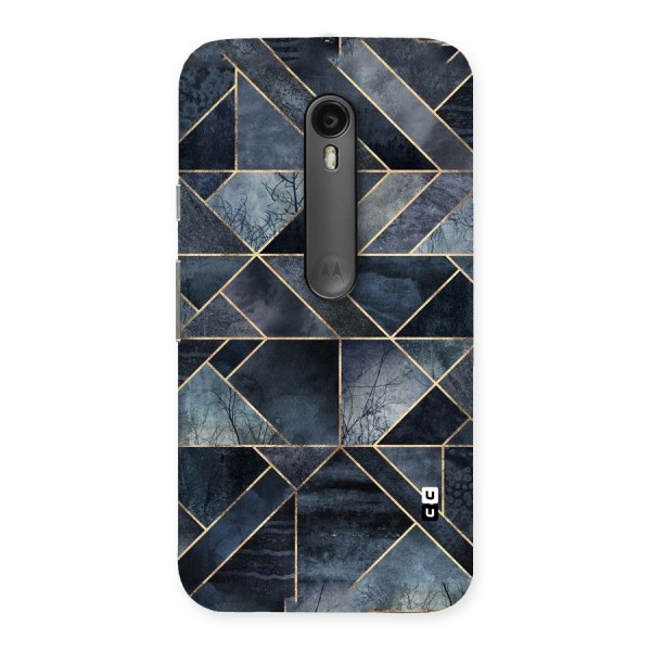 Forest Abstract Lines Back Case for Moto G3