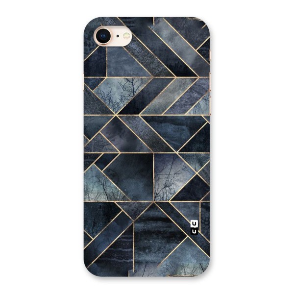 Forest Abstract Lines Back Case for iPhone 8