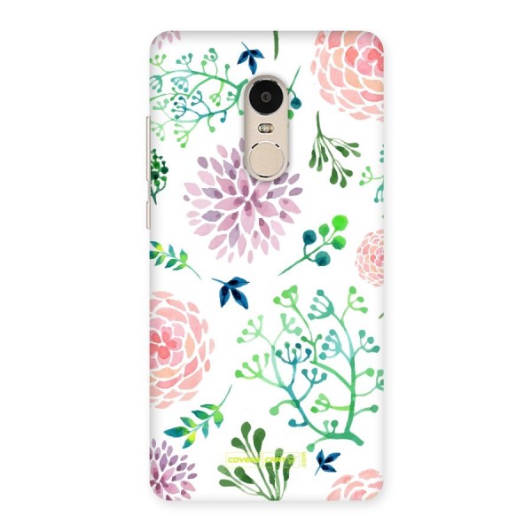 Fresh Floral Back Case for Xiaomi Redmi Note 4