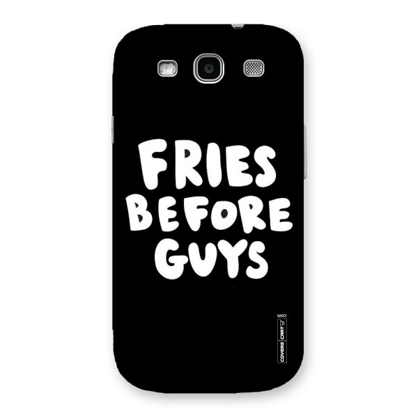 Fries Always Back Case for Galaxy S3 Neo