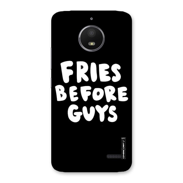 Fries Always Back Case for Moto E4