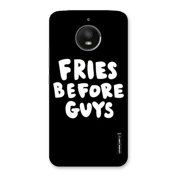 Fries Always Back Case for Moto E4 Plus