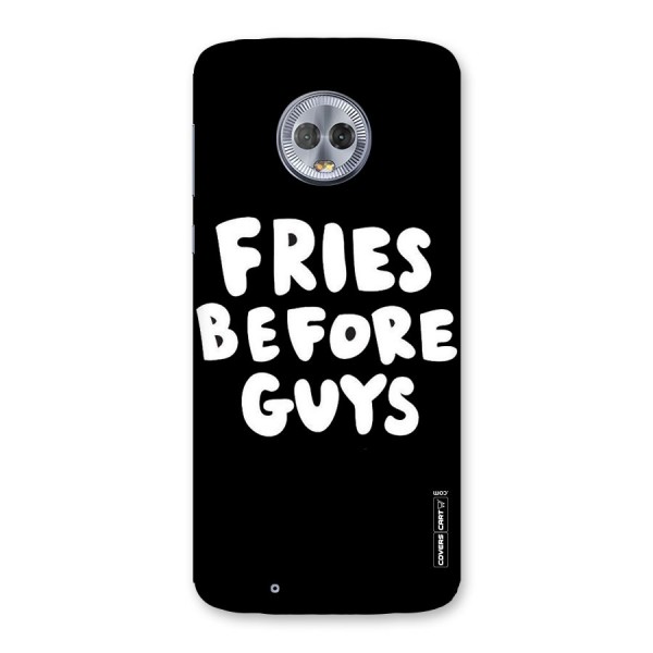 Fries Always Back Case for Moto G6