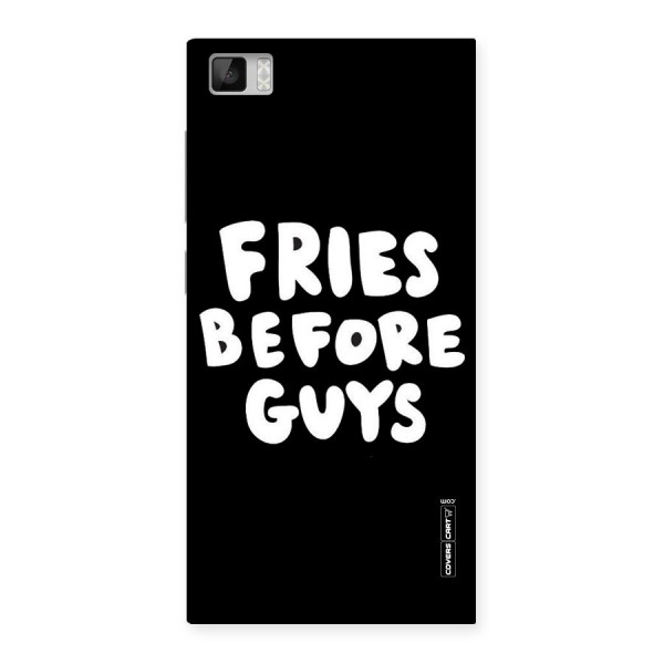 Fries Always Back Case for Xiaomi Mi3