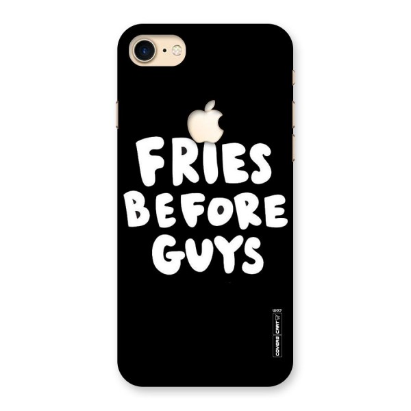 Fries Always Back Case for iPhone 7 Apple Cut