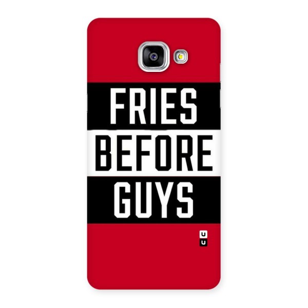 Fries Love Stripes Back Case for Galaxy A5 2016