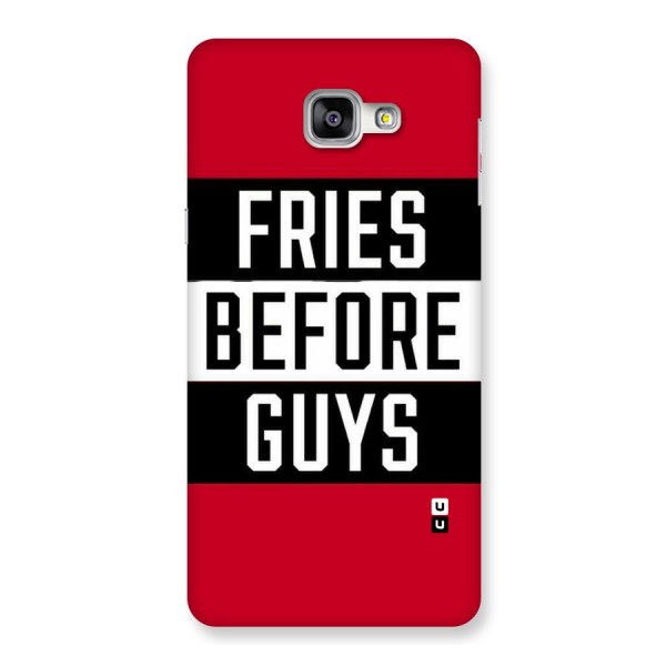 Fries Love Stripes Back Case for Galaxy A9