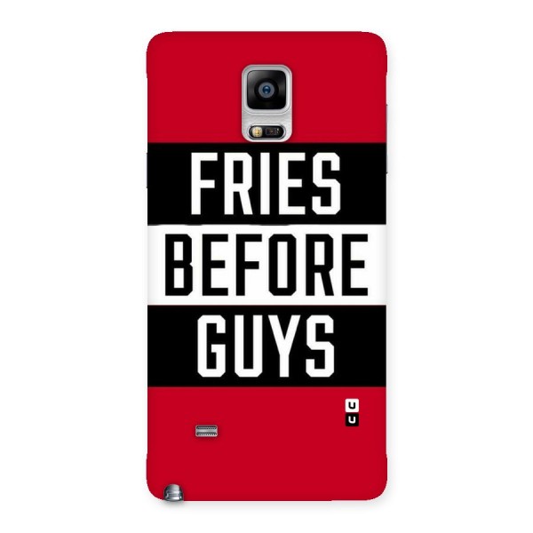 Fries Love Stripes Back Case for Galaxy Note 4