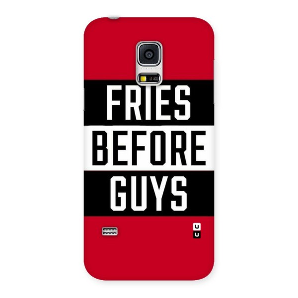 Fries Love Stripes Back Case for Galaxy S5 Mini