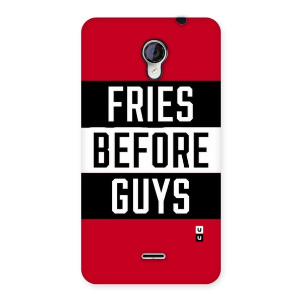 Fries Love Stripes Back Case for Micromax Unite 2 A106