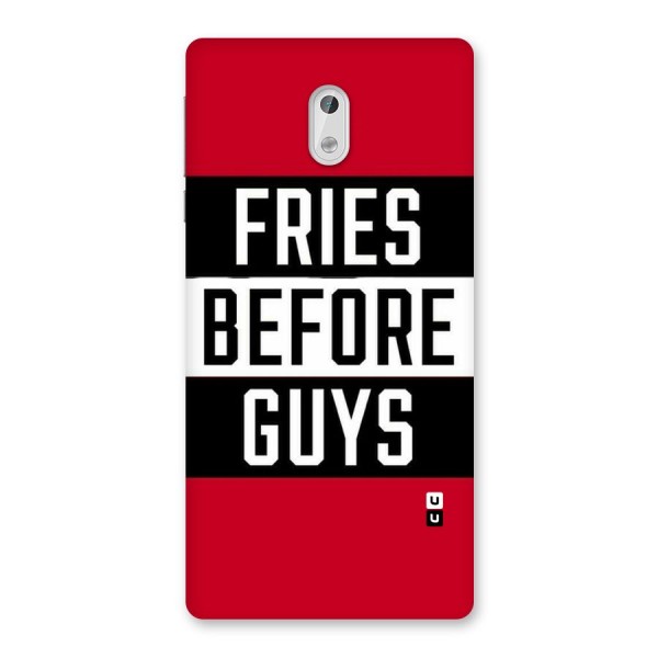 Fries Love Stripes Back Case for Nokia 3