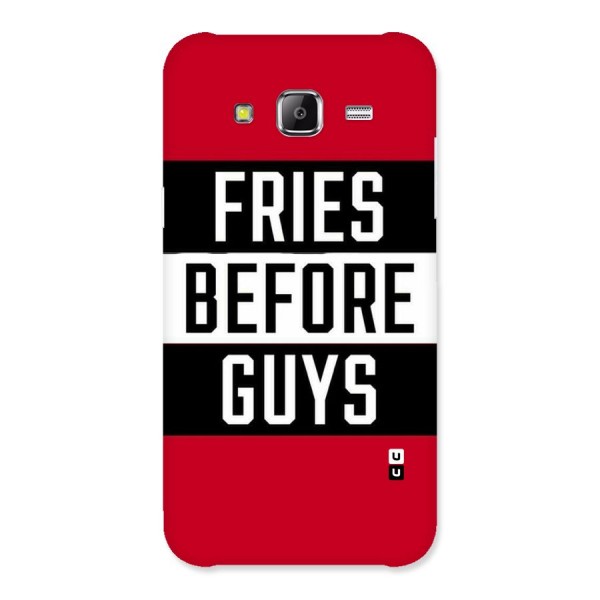 Fries Love Stripes Back Case for Samsung Galaxy J5