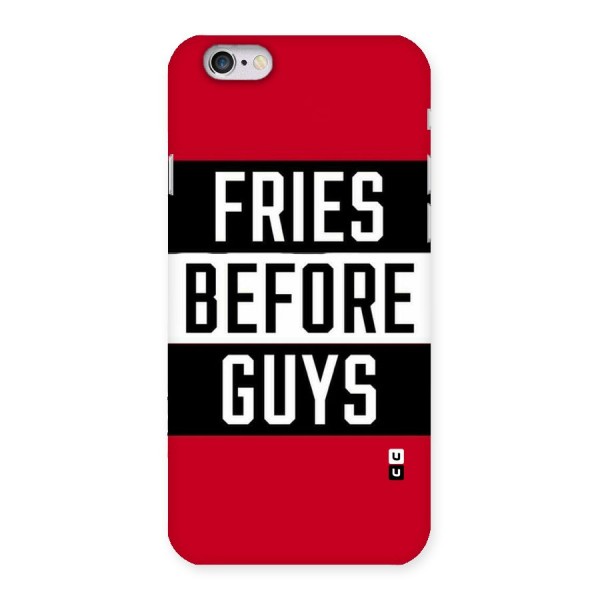 Fries Love Stripes Back Case for iPhone 6 6S