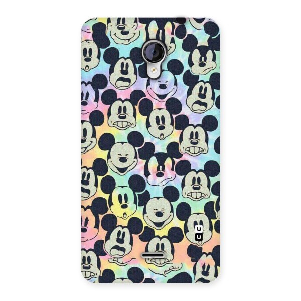 Fun Rainbow Faces Back Case for Micromax Unite 2 A106