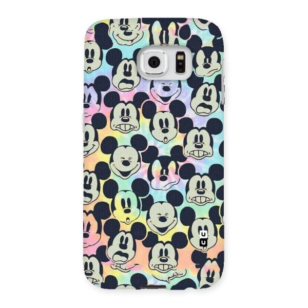 Fun Rainbow Faces Back Case for Samsung Galaxy S6