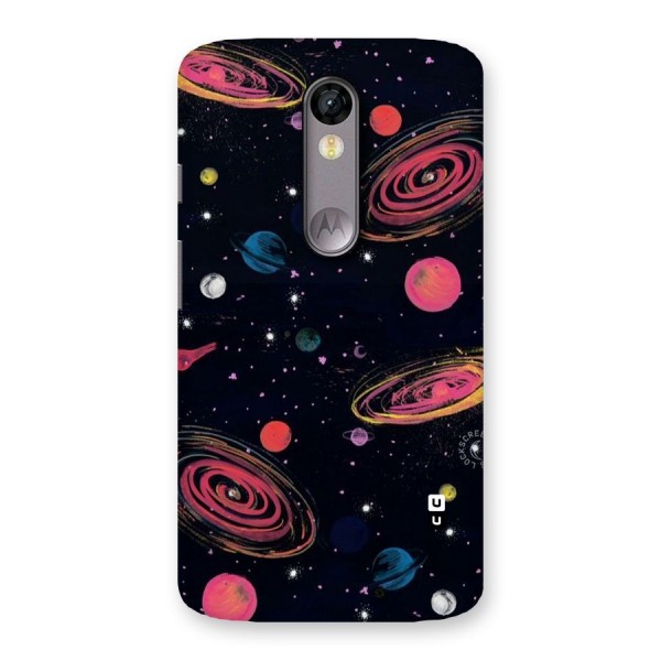 Galaxy Beauty Back Case for Moto X Force