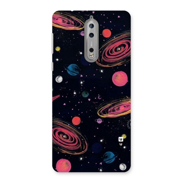 Galaxy Beauty Back Case for Nokia 8