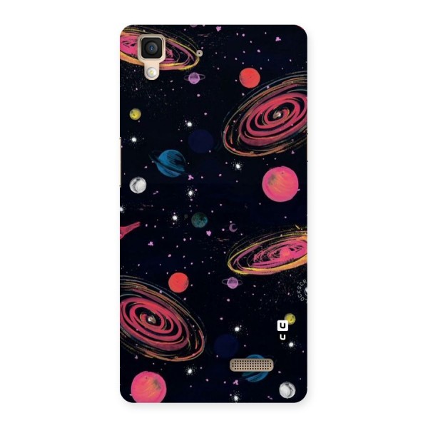 Galaxy Beauty Back Case for Oppo R7