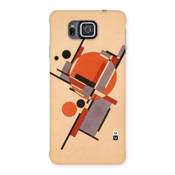 Geo Abstract Metrics Back Case for Galaxy Alpha