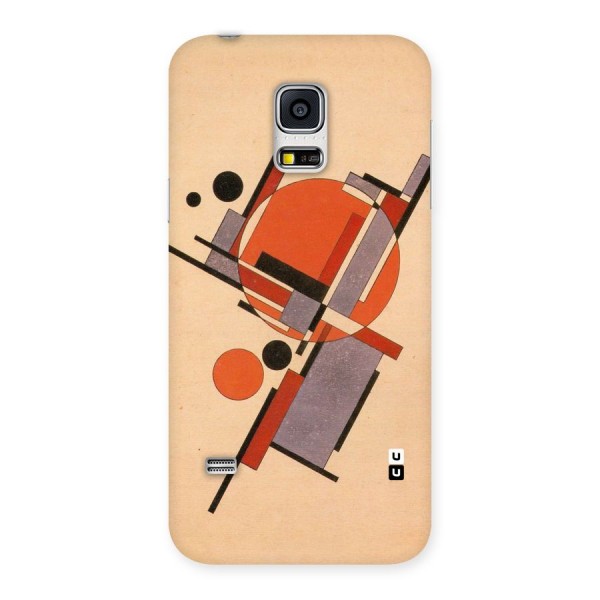 Geo Abstract Metrics Back Case for Galaxy S5 Mini