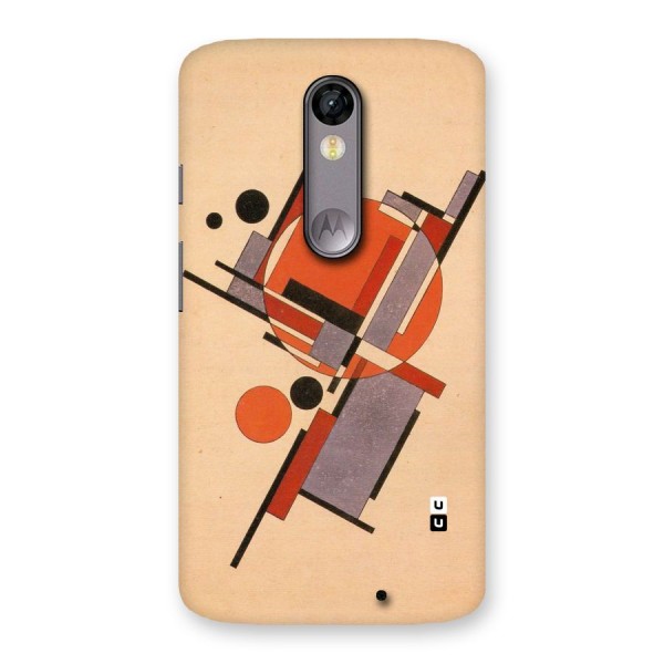 Geo Abstract Metrics Back Case for Moto X Force