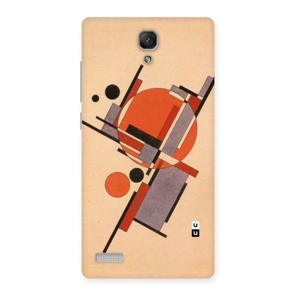 Geo Abstract Metrics Back Case for Redmi Note