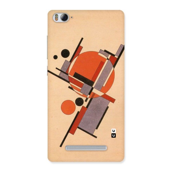 Geo Abstract Metrics Back Case for Xiaomi Mi4i