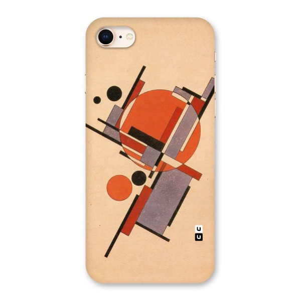 Geo Abstract Metrics Back Case for iPhone 8