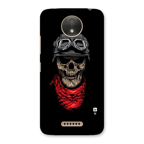 Ghost Swag Back Case for Moto C Plus