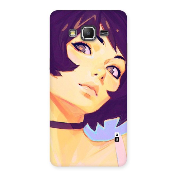 Girl Face Art Back Case for Galaxy Grand Prime