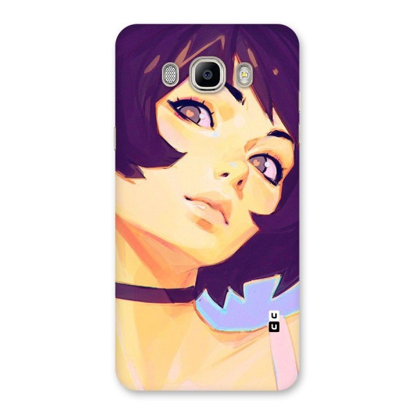 Girl Face Art Back Case for Galaxy On8