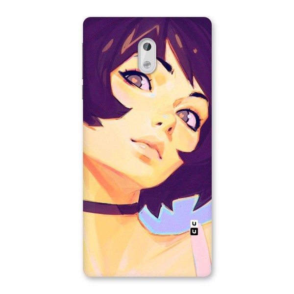 Girl Face Art Back Case for Nokia 3