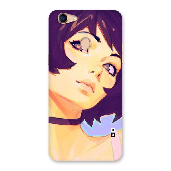 Girl Face Art Back Case for Oppo F5