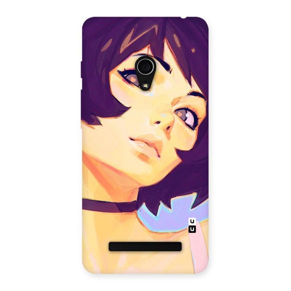 Girl Face Art Back Case for Zenfone 5