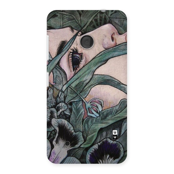 Girl Grass Art Back Case for Lumia 530