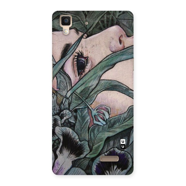 Girl Grass Art Back Case for Oppo R7