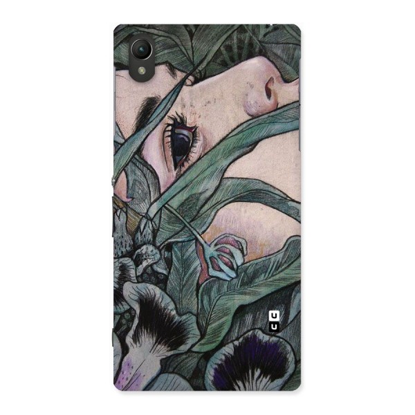 Girl Grass Art Back Case for Sony Xperia Z1