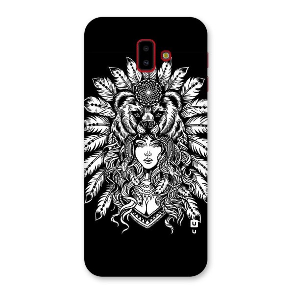 Girl Pattern Art Back Case for Galaxy J6 Plus