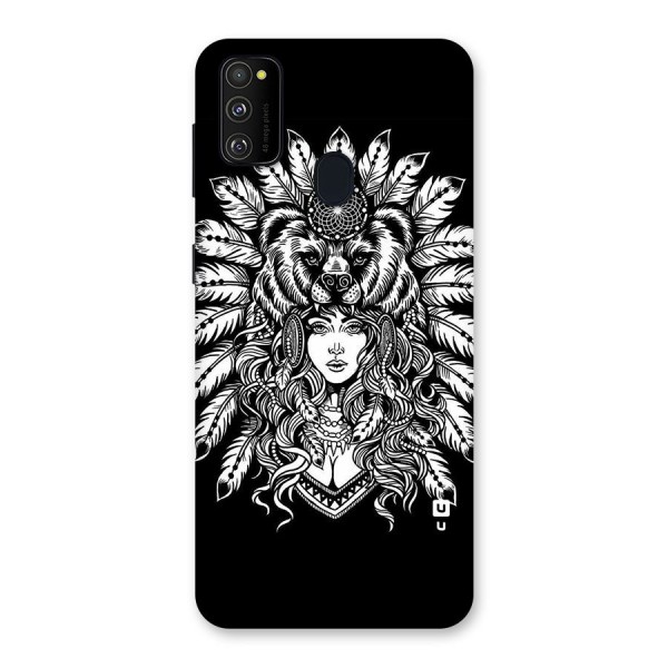 Girl Pattern Art Back Case for Galaxy M30s