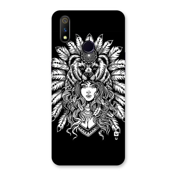 Girl Pattern Art Back Case for Realme 3 Pro