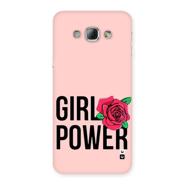 Girl Power Back Case for Galaxy A8