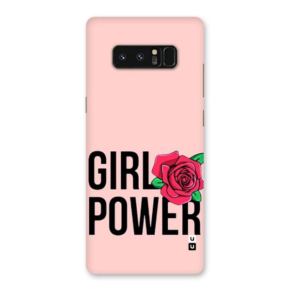 Girl Power Back Case for Galaxy Note 8