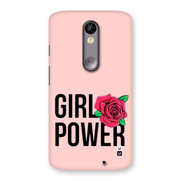 Girl Power Back Case for Moto X Force