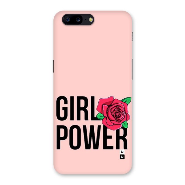 Girl Power Back Case for OnePlus 5