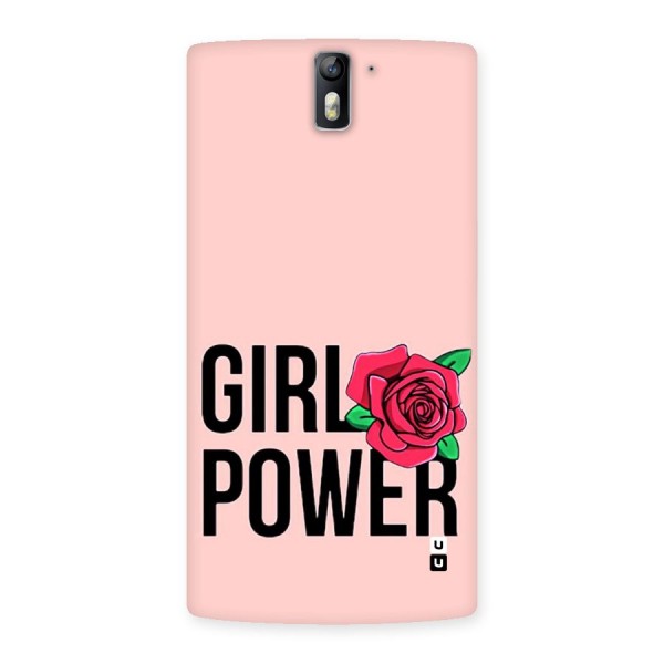 Girl Power Back Case for One Plus One