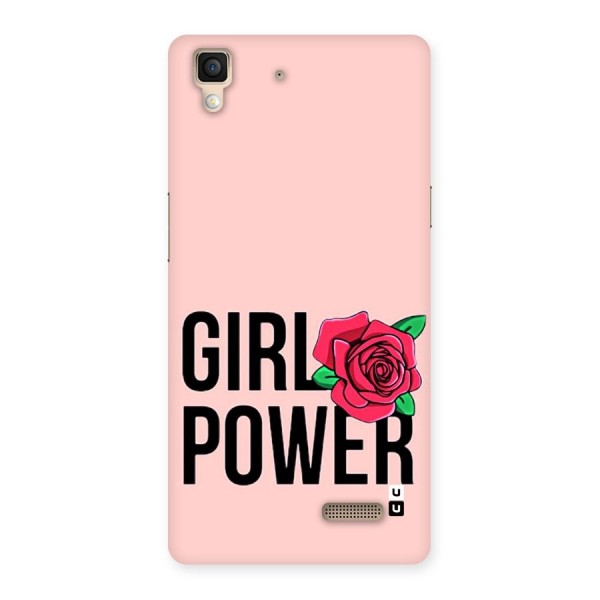 Girl Power Back Case for Oppo R7