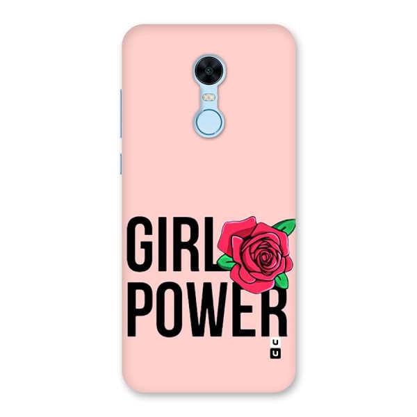 Girl Power Back Case for Redmi Note 5