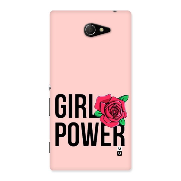 Girl Power Back Case for Sony Xperia M2